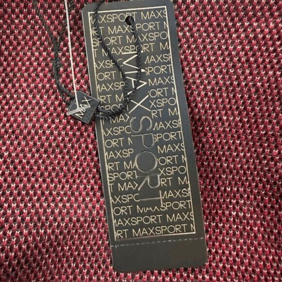 Max Sport Women's Floral Hooded Long Cardigan Sweater Black Combo Size Large NWT - Picture 5 of 8